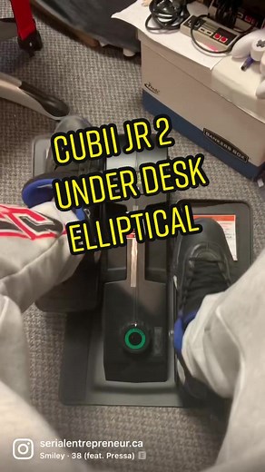Office Tools 🧰 Cubii JR2 Cubii under desk elliptical Stay fit while in the office sitting all day! #cubii #underdesk #elliptical #ellipticalworkout #ellipticalworkout #stayfit #retroscapetoys #office #workout #circulateblood #bloodcirculation #healthylifestyle #health #movearound