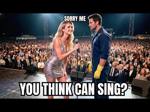 🔥 Famous Singer Mocked a Janitor to Sing — What Happened Next Left Everyone Speechless