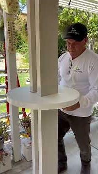 AlumaTable - Aluminum Patio Cover Accessory Installation
