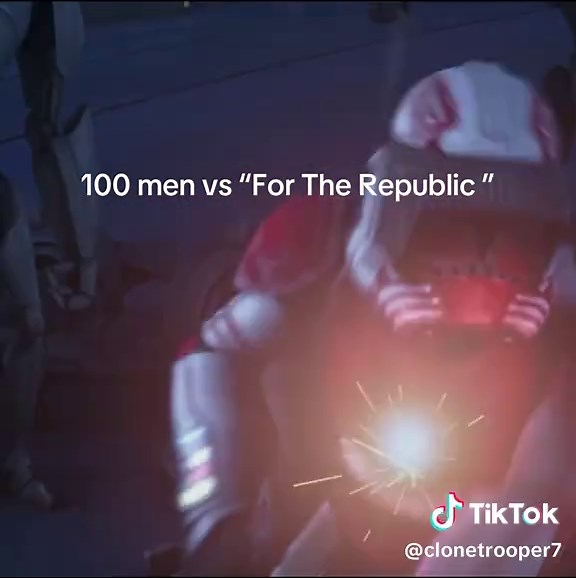 Clone Wars: 100 Men vs. For The Republic