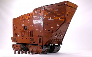 [转载]宇星21009沙漠爬行者沙垒原作 UCS Sandcrawler(MOC-13289)