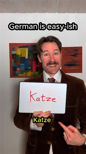 Rosetta Stone on Instagram: "Think #German is all tongue-twisters and super-long words? 🌀 Nein! With 60% of its vocabulary shared with English and a slower speaking pace, German is surprisingly easy for English speakers to pick up. 😃 Even words like Arbeitslosenversicherung aren’t so scary when you break them down—they’re just small, simple parts strung together. 🧩 Conquer those long words, one piece at a time! 😉"