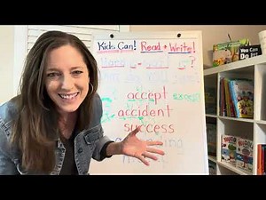 Hard c or soft c sound? How to help your kids read double c words!