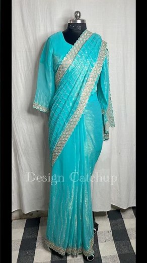 ✨❤️New Trendy Party Wear Saree Design 2025 | ✨Beautiful Saree Design✨ #shorts