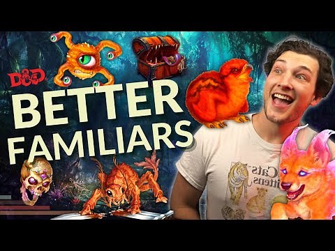6 Ways to UPGRADE your Familiars in your D&D games | Find Familiar 5e
