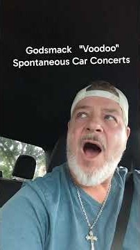 Old School Rocker Sings While "Voodoo" by Godsmack Kicks In