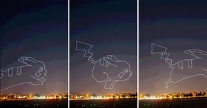 Using a Drone to Create Stop-Motion Animations in the Sky