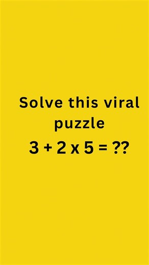 Let’s solve this viral puzzle #mathpuzzle #quiz #brainteaser