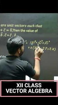 #class12maths #vectoralgebra #important #mcq