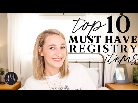 What Do You ACTUALLY Need? | Top 10 Must-Have Registry Items