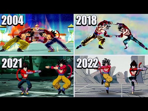 SSJ4 Goku and SSJ4 Vegeta Fusion Dance (2004 - 2024)