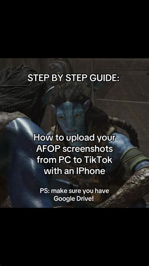 How to upload your AFOP screenshots to TikTok #afop #Avatar #avatarfrontiersofpandora #avatarfireandash