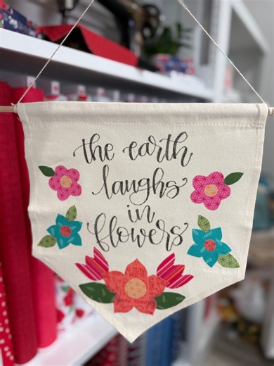 Getting Crafty with Amy Latta – DIY Spring-Themed Banner