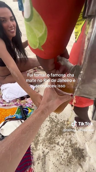 Experiência com Chá Mate no Rio de Janeiro