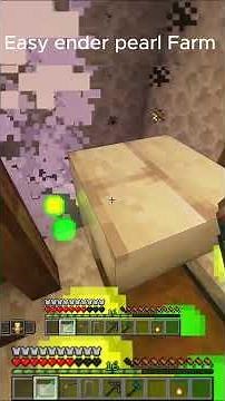Minecraft Ender Pearl Farm That Works Every Time!