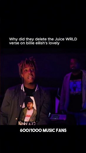 Juice WRLD missing verse on "Lovely" by Billie Eilish