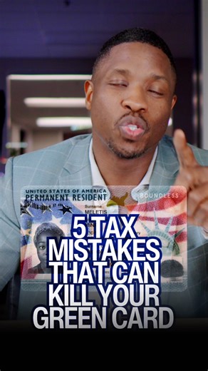 🚨 Green Card Holders: Don’t Make This Tax Season Mistake If you’re a U.S. green card holder, the IRS isn’t optional. Filing your taxes the wrong way, or not filing at all, can create serious immigration problems and even put you at risk of removal proceedings. Many immigrants don’t realize that tax compliance is directly tied to your immigration status. One simple mistake can create problems when renewing your green card or applying for U.S. citizenship. 🎥 Watch the full YouTube video now to l