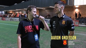 INTERVIEW 🎙️ Aaron Anderson "The fans are electric, they're unbelievable." Aaron scored his first Preston goal with a thumping header, and the roar from the grandstand was unforgettable 🙌 | Preston Lions Football Club