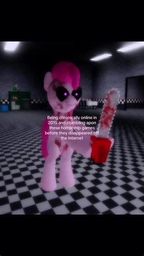 Is this Too niche #mlpfandom #roblox #nostalgia #mylittlepony #horror | mlp horror