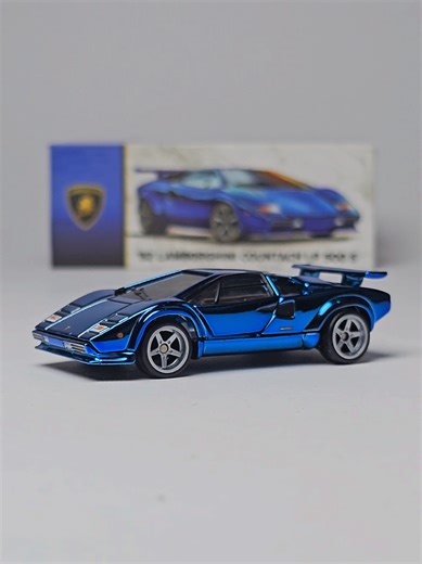 A silhouette that defined an era. RLC sELECTIONs '82 Lamborghini Countach LP 500 S. The Countach LP 500 S wasn't designed to blend in, it was built to shock. Introduced in the early '80s, its razor-sharp wedge shape, wide stance, and signature scissor doors turned Lamborghini into a poster-car legend. Powered by a naturally aspirated V12 mounted longitudinally, the LP 500 S delivered raw performance and drama at a time when supercars were becoming statements, not just machines. Loud, angular, an