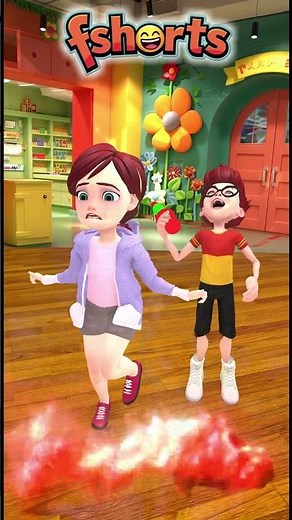 Boy Gives Girl an Injection! 😂 Girl's Epic Scream! #Shorts