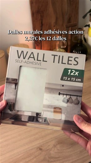 Dalles Murales Adhésives pour Cuisine : Test et Résultat✨