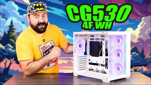 Tu siguiente PC se verá increible en este DEEPCOOL CG530 4F WH REVIEW Español | Droga Digital