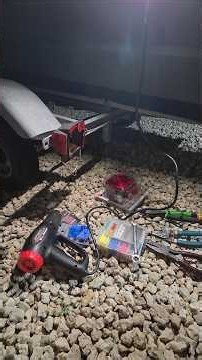Boat Trailer Tail Light Replacement in MINUTES! 🚤💡 So Easy!