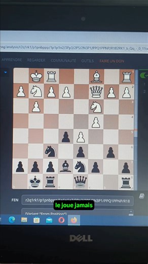 Pourquoi ce coup naturel est mauvais #echecs