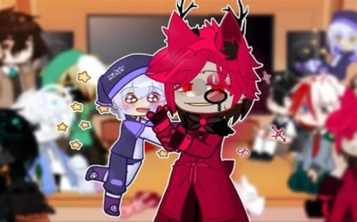 My fav characters react to each other || Alastor and Collector || Part 2/4