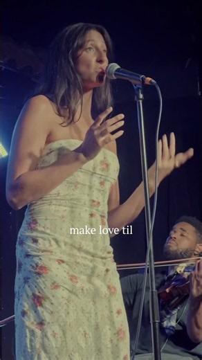 This is “Muse” by Nora Mae (with strings) live in LA accompanied by the Wholesoul quartet