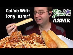 ASMR SPAGHETTI & MEATBALLS MUKBANG (No Talking) EATING SOUNDS