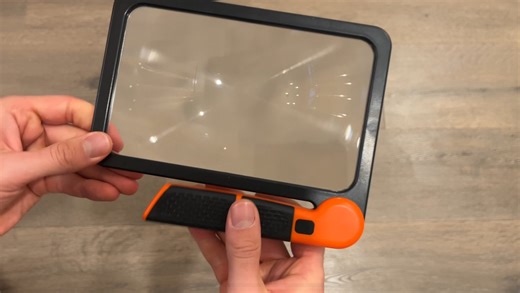 Watch Large 5X LED Magnifier Test - WOW!! on Amazon Live