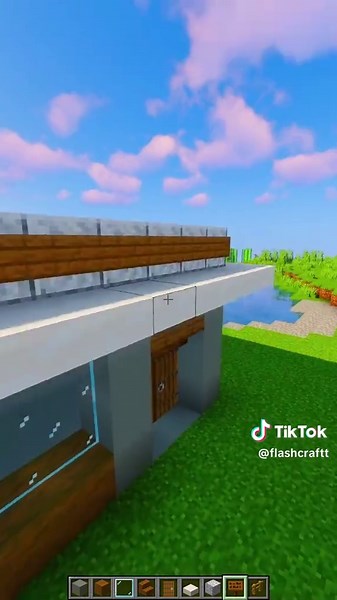 Minecraft Easy Cafe! #minecraft #minecraftideas #minecrafttutorial #minecraftbuilding