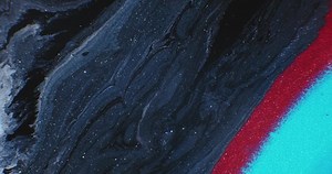 Macro. Pinturas de color mezcladas en: video de stock (totalmente libre de regalías) 1076700725 | Shutterstock