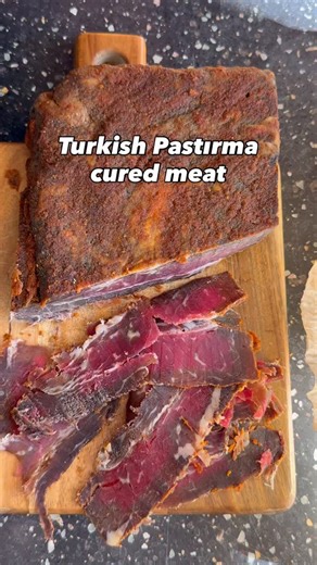 Nilay SenelNylund | Turkish style Cured Meat PASTIRMA This is an old tradition of home made cured meat “pastırma” that I learned from my mom along with... | Instagram