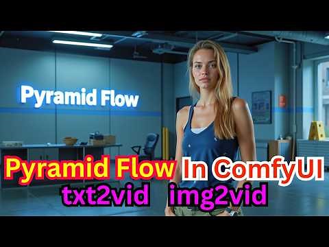 Pyramid Flow In ComfyUI - Tutorial Guide To Run AI Video Model Locally