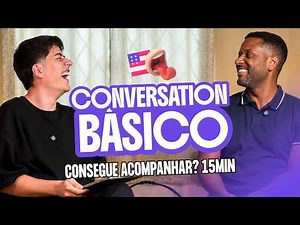 15 minutos de conversação básica em Inglês | Diálogo para iniciante