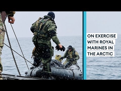 Royal Marines train for HUGE NATO exercise in Norway
