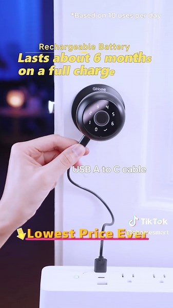 Why do you need a smart lock?Let GHome Smart door lock show you!Grab it now at the lowest price ever!#cozycountdown #shophalloween #falldealsforyou #blackfriday #ghome #ghomesmart #fingerprint #app #keylock #fingerprintlock #applock #door #smarthome #doorknob #doorlock #smartlock #lifestyle #mattblack #fypage #privacy #security #dealsforyoudays #battery #charger #smartknob #smartdoorlock #smartdoorknob