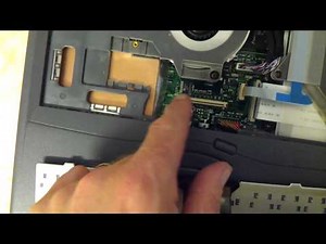 Changing the CMOS battery on a Laptop