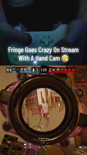 Fringe Goes Crazy On Stream With A Hand Cam