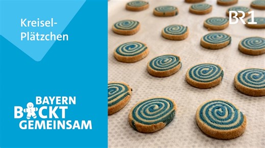 Bayern 1 Plätzchen Blau-Weiß-Gebäck: So behalten die Spiralplätzchen ihre Form