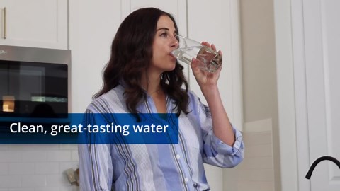 Aquasana SmartFlow™ Reverse Osmosis Water Filter System - High-Efficiency Under Counter RO Removes up to 99.99% of 90 Contaminants, Including Fluoride, Arsenic, Chlorine, and Lead - Chrome Faucet