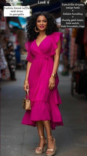 Classy Outfit Ideas For Women | Elegant Dresses For Women | Summer Outfit Ideas #ElegantDress#OOTD 💓