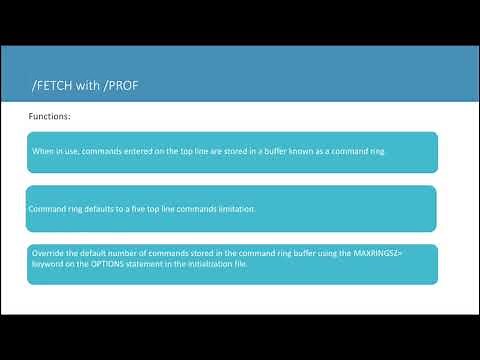 Retrieving Frequent Entered CA 7 Commands