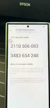 জিমেইল সিকিউরিটি কোড বের করুন | How to See Your Gmail security code