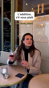 4 ways to ask for the 💸check/bill like a🇫🇷Paris native! Tell me which ones you’ve heard most or prefer using. Note that ‘l’addition’ means the check/bill at restaurants (feminine noun; the verb ‘additionner’ is from the same family, which means ‘to add’). 1. Est-ce que je* pourrais avoir l’addition, s’il vous plaît ? -> May/Could I have the check, please? You can also replace “je pourrais” (conditional tense of pouvoir: can/be able to) with “je peux” (present tense) 2. Je* peux avoir l’additi