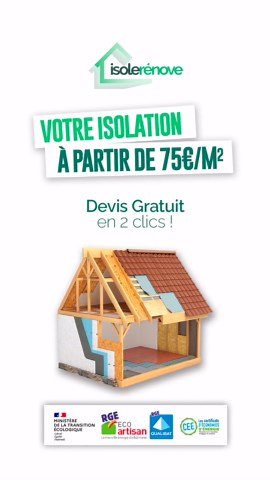 Vous aussi, faites isoler votre façade et profitez du crépis offert !