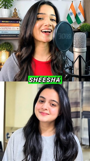 Rhythm Bhardwaj vs Muskan Gautam 🥵 Sheesha Song Cover Battle | Who Sang Better? #shorts #song
